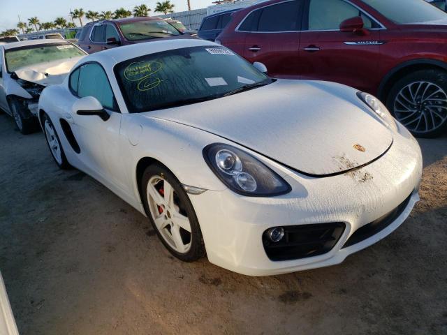 PORSCHE CAYMAN S 2015 with VIN WP0AB2A80FK181998 - Photo from auction
