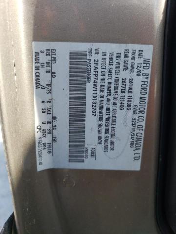 Photo 10 from auction – 2001 FORD CROWN VICT with VIN 2FAFP74W11X132707