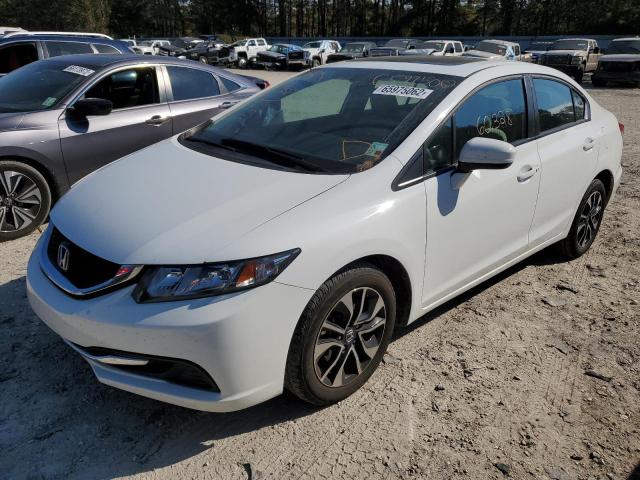 Photo 2 from auction – 2015 HONDA CIVIC EX with VIN 19XFB2F86FE111083