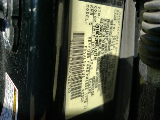 Photo 10 from auction – 2011 NISSAN VERSA S with VIN 3N1BC1CP9BL421710