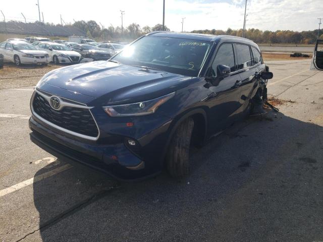 Photo 2 from auction – 2021 TOYOTA HIGHLANDER with VIN 5TDGZRAH3MS083326
