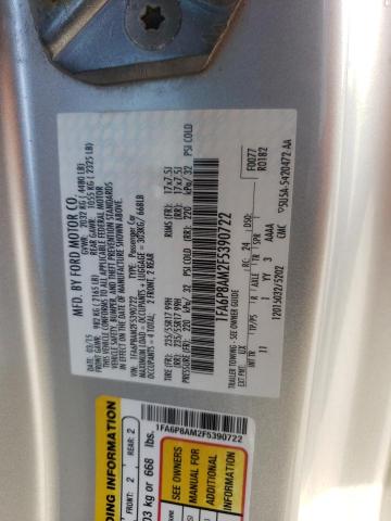 Photo 10 from auction – 2015 FORD MUSTANG with VIN 1FA6P8AM2F5390722
