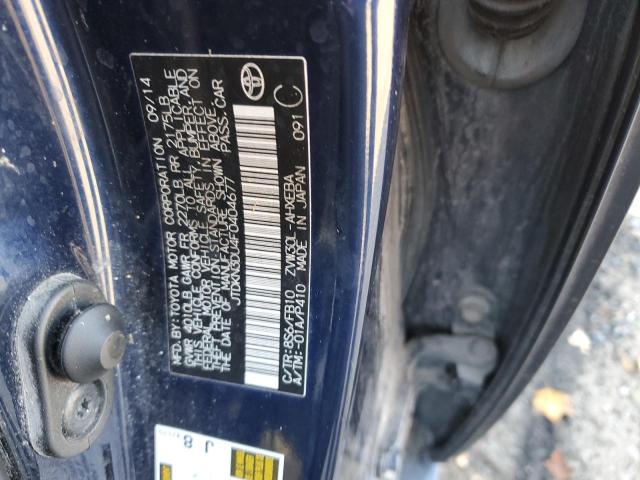 Фото 10 с аукциона – 2015 TOYOTA PRIUS с VIN JTDKN3DU4F0404677