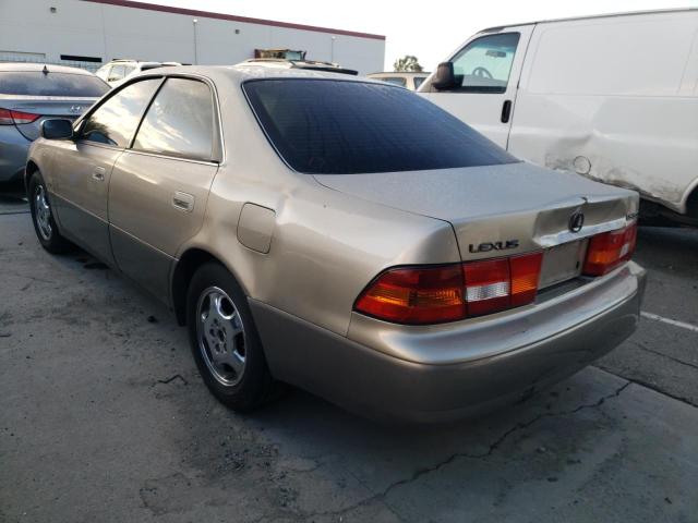 Photo 3 from auction – 1999 LEXUS ES 300 with VIN JT8BF28G3X5068101