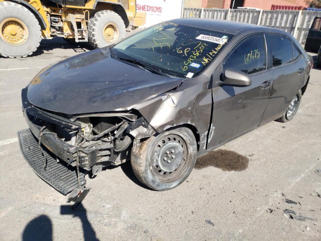 TOYOTA COROLLA L 2019 with VIN 2T1BURHE8KC192830 - Photo from auction
