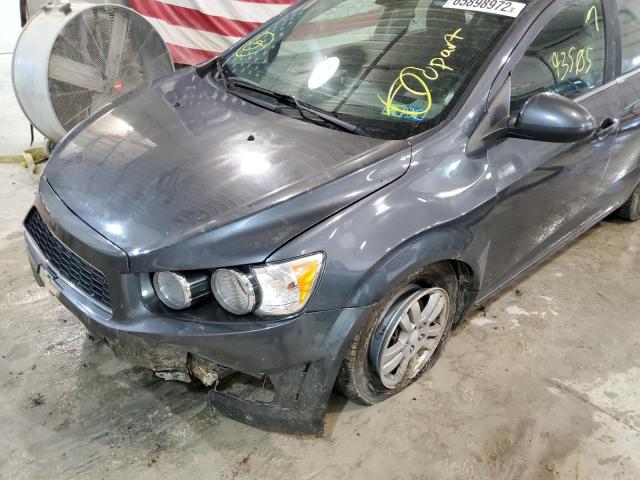 Photo 9 from auction – 2012 CHEVROLET SONIC LT with VIN 1G1JD5SHXC4208966