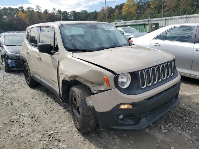 Photo 1 from auction – 2016 JEEP RENEGADE S with VIN ZACCJAAT5GPE21080