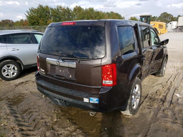 Photo 4 from auction – 2013 HONDA PILOT EXL with VIN 5FNYF3H51DB005296