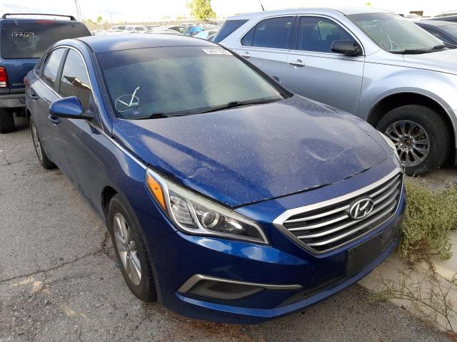 HYUNDAI SONATA SE 2016 with VIN 5NPE24AF4GH373890 - Photo from auction