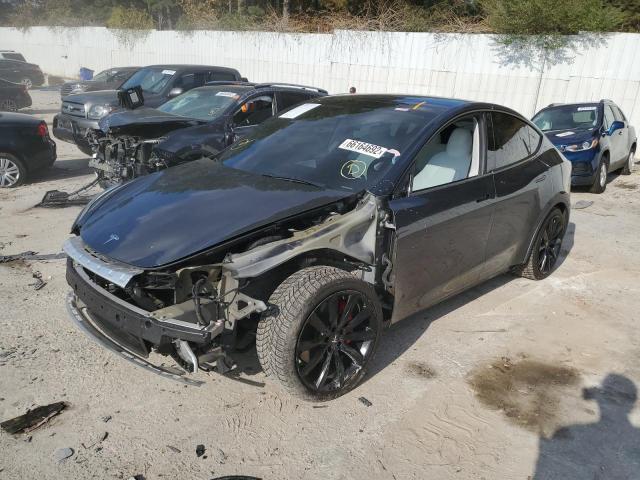 Photo 2 from auction – 2021 TESLA MODEL Y with VIN 5YJYGDEF0MF194524