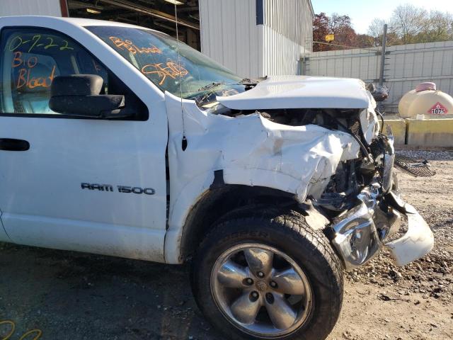 Photo 9 from auction – 2005 DODGE RAM 1500 S with VIN 1D7HU18D35S313307