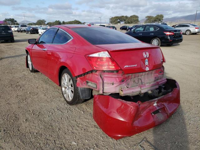 Photo 3 from auction – 2010 HONDA ACCORD EXL with VIN 1HGCS2B86AA007215