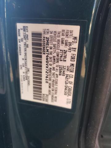 Photo 10 from auction – 1997 MERCURY GRAND MARQ with VIN 2MELM74W0VX727610