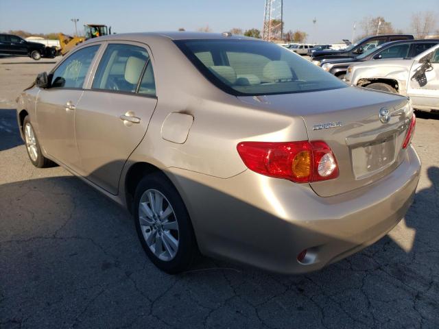 Photo 3 from auction – 2009 TOYOTA COROLLA BA with VIN 2T1BU40E49C018925