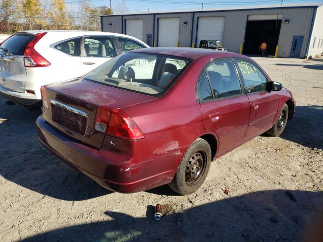 Photo 4 from auction – 2003 HONDA CIVIC LX with VIN 2HGES16593H557273
