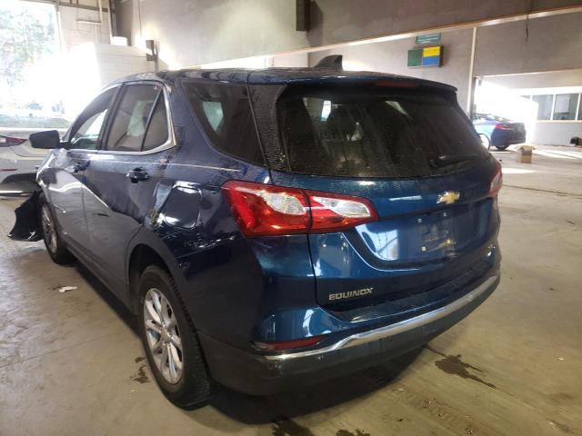 Photo 3 from auction – 2020 CHEVROLET EQUINOX LT with VIN 3GNAXTEV4LL345522