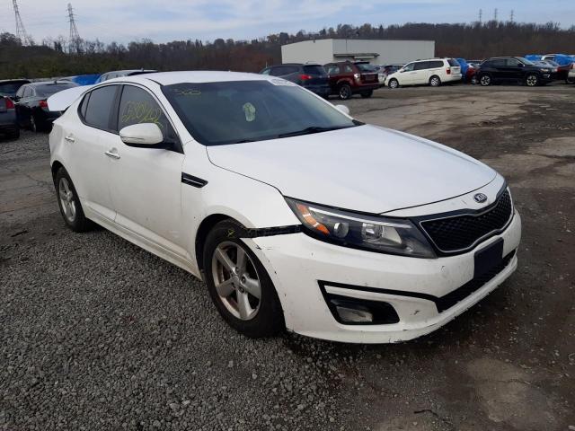 KIA OPTIMA 2014 with VIN KNAGM4A78E5498221 - Photo from auction