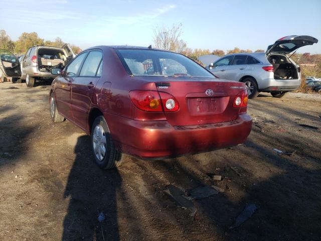 Photo 3 from auction – 2003 TOYOTA COROLLA with VIN 1NXBR38E73Z174656