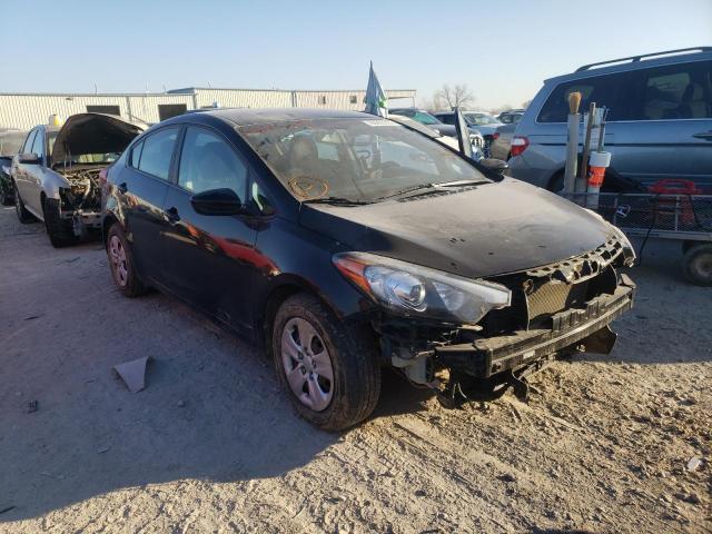 KIA FORTE LX 2016 with VIN KNAFK4A66G5568505 - Photo from auction