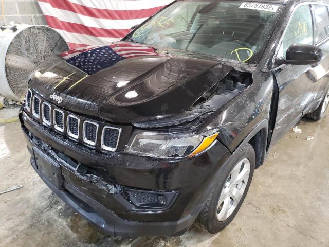 Photo 9 from auction – 2019 JEEP COMPASS LA with VIN 3C4NJCBB2KT652109