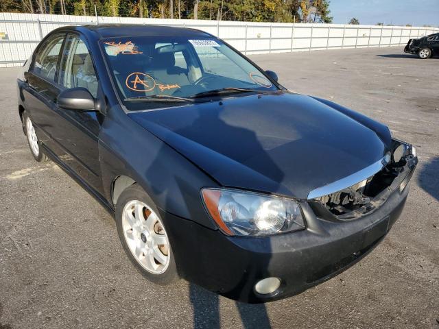 KIA SPECTRA LX 2005 with VIN KNAFE121455179044 - Photo from auction