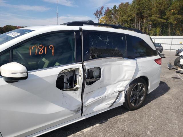 Photo 9 from auction – 2022 HONDA ODYSSEY EL with VIN 5FNRL6H92NB045213