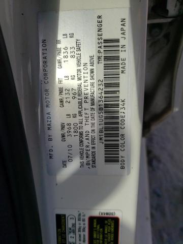Photo 10 from auction – 2011 MAZDA 3 I with VIN JM1BL1UG5B1364232