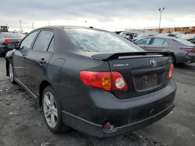 Photo 3 from auction – 2009 TOYOTA COROLLA XR with VIN 1NXBE40E09Z100596