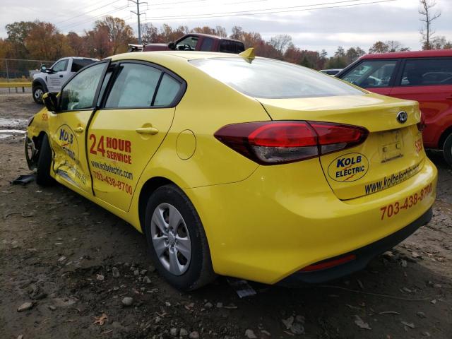 Photo 3 from auction – 2017 KIA FORTE LX with VIN 3KPFK4A70HE154251