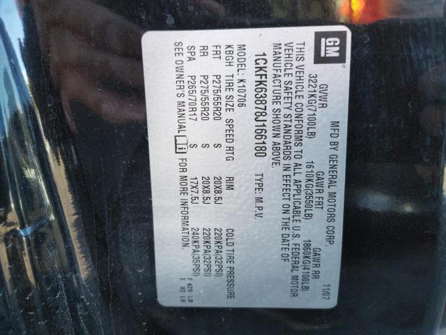 Photo 10 from auction – 2008 GMC YUKON DENA with VIN 1GKFK63878J166180