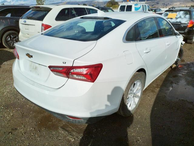 Photo 4 from auction – 2021 CHEVROLET MALIBU LT with VIN 1G1ZD5ST9MF070169