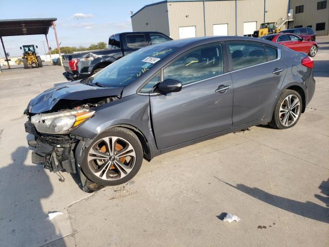 KIA FORTE EX 2015 with VIN KNAFX4A8XF5392852 - Photo from auction
