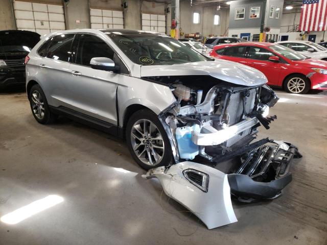 FORD EDGE TITAN 2015 with VIN 2FMTK4K95FBB82663 - Photo from auction