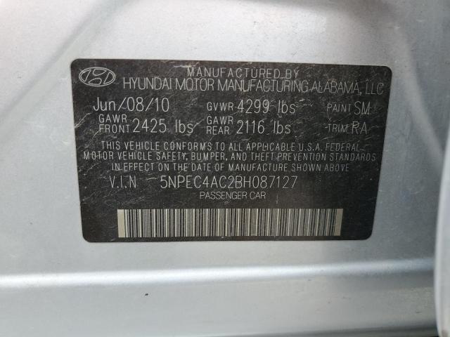 Zdjęcie 10 z aukcji – 2011 HYUNDAI SONATA SE z VIN 5NPEC4AC2BH087127