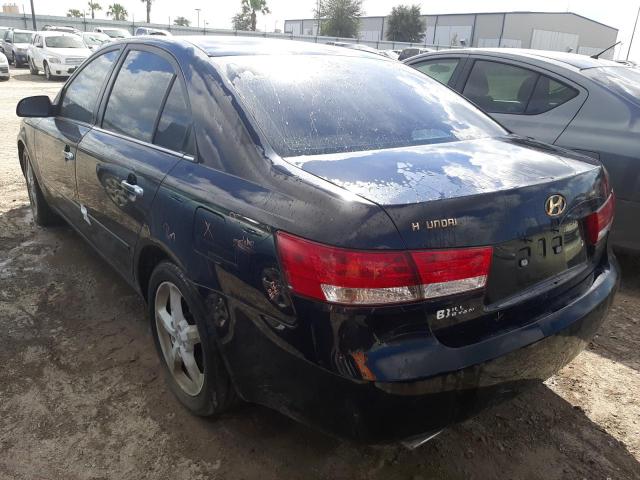 Photo 3 from auction – 2007 HYUNDAI SONATA SE with VIN 5NPEU46F97H192593