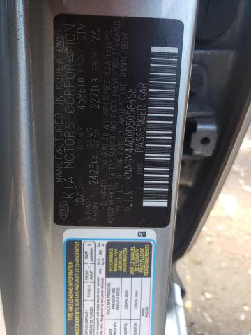 Photo 10 from auction – 2013 KIA OPTIMA HYB with VIN KNAGM4AD0D5058658