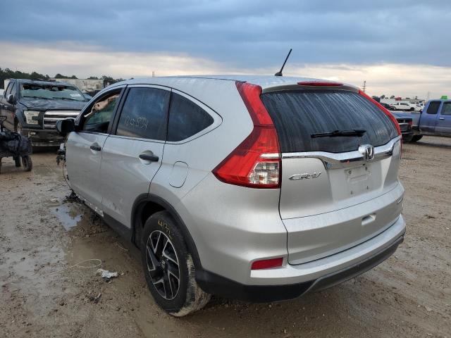 Photo 3 from auction – 2016 HONDA CR-V SE with VIN 5J6RM3H4XGL026760