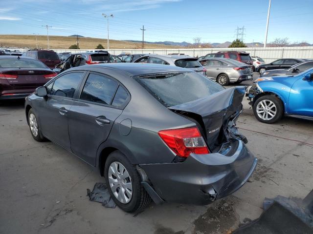 Photo 3 from auction – 2012 HONDA CIVIC LX with VIN 2HGFB2F55CH528122