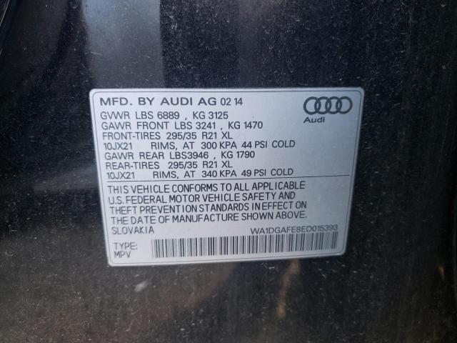Photo 10 from auction – 2014 AUDI Q7 PRESTIG with VIN WA1DGAFE8ED015393