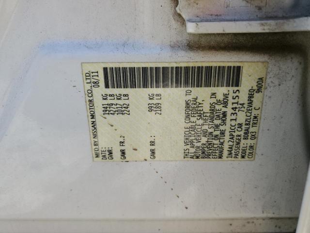 Photo 10 from auction – 2012 NISSAN ALTIMA BAS with VIN 1N4AL2AP1CC134155