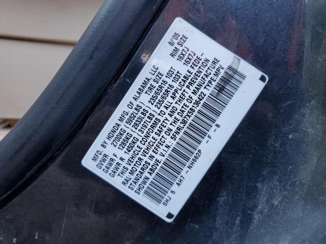 Photo 10 from auction – 2005 HONDA ODYSSEY EX with VIN 5FNRL387X5B136422