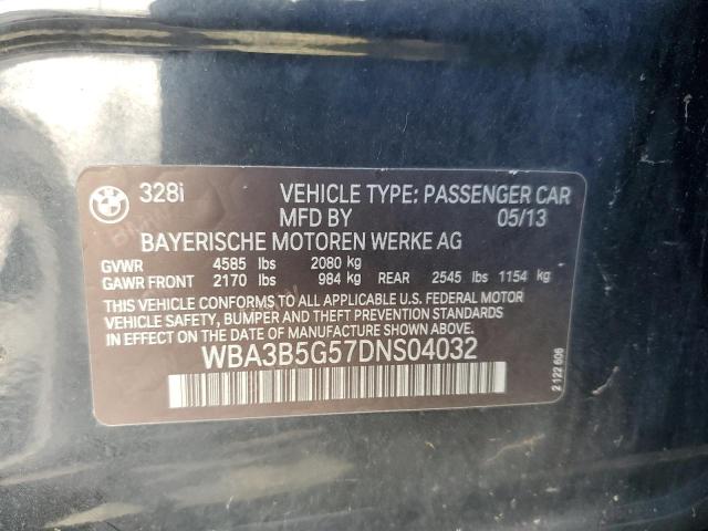 Photo 10 from auction – 2013 BMW 328 XI SUL with VIN WBA3B5G57DNS04032