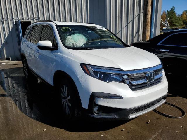 HONDA PILOT EXL 2021 with VIN 5FNYF5H59MB034041 - Photo from auction