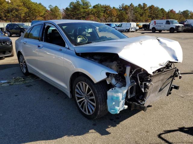 LINCOLN MKZ SELECT 2018 with VIN 3LN6L5D95JR607368 - Photo from auction