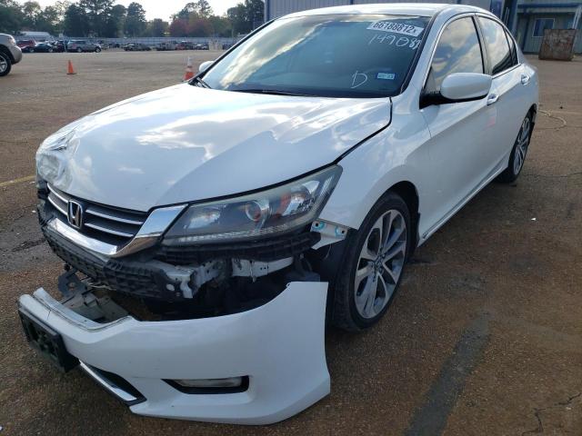Photo 2 from auction – 2014 HONDA ACCORD SPO with VIN 1HGCR2F58EA149082