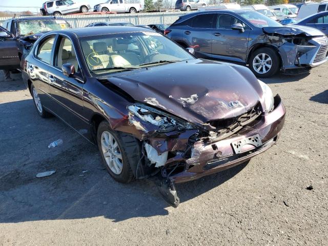 LEXUS ES 330 2004 with VIN JTHBA30G945049032 - Photo from auction