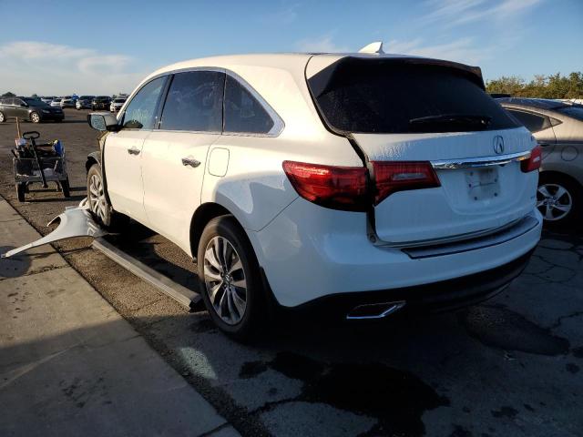 Photo 3 from auction – 2015 ACURA MDX TECHNO with VIN 5FRYD4H66FB011908