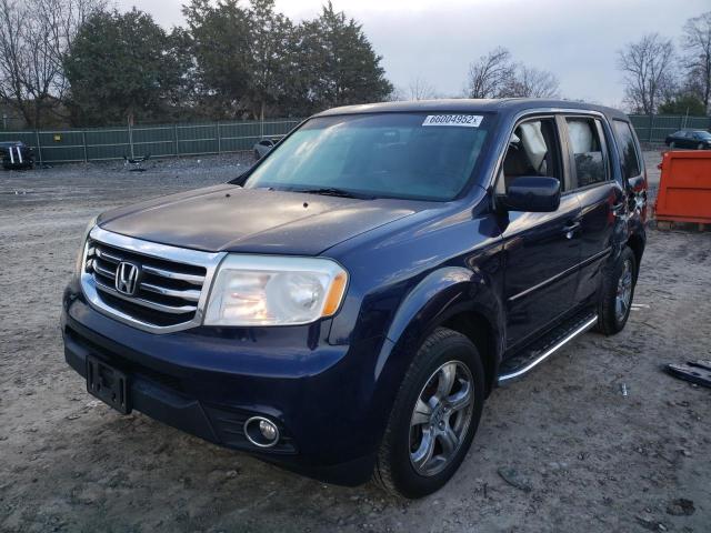 Photo 2 from auction – 2014 HONDA PILOT EXL with VIN 5FNYF4H58EB035872