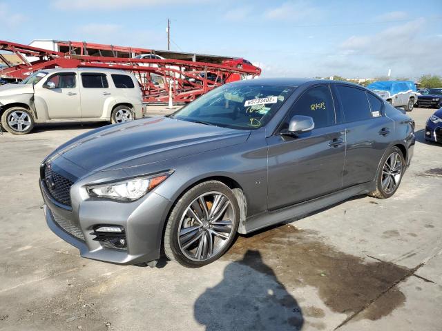 Photo 1 from auction – 2015 INFINITI Q50 BASE with VIN JN1BV7APXFM345717