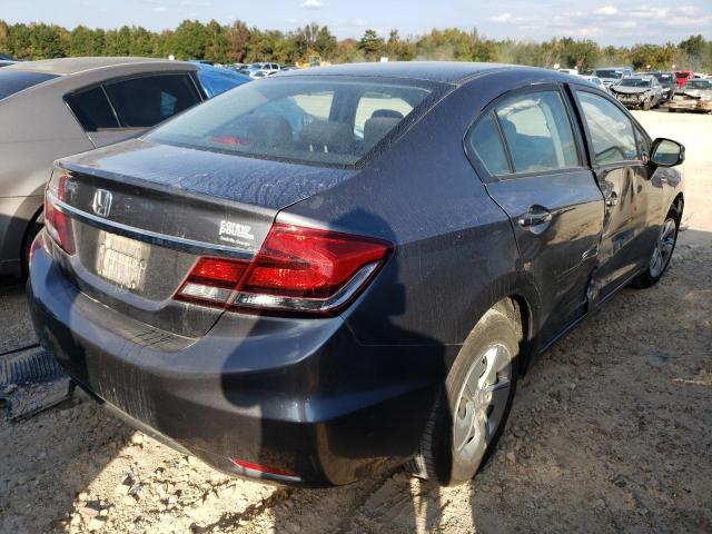 Photo 4 from auction – 2013 HONDA CIVIC LX with VIN 19XFB2F58DE217991
